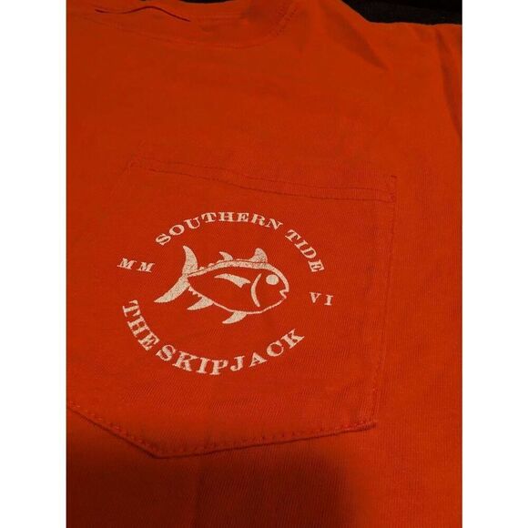 Southern Tide Auburn Orange T-shirt Men's 2X - Picture 3 of 5